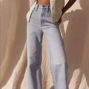 NWT Madewell Perfect Vintage Wide-Leg Crop Jean in Edmunds Wash ND537